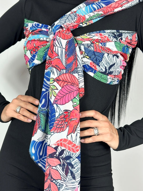 Bluza Cu Esarfa Spring Wrap