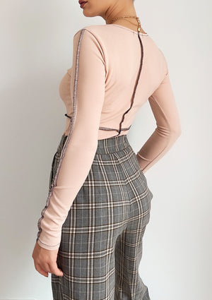 Bluza Aesthetic Cusaturi Multiple Nude