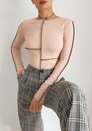 Bluza Aesthetic Cusaturi Multiple Nude