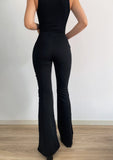 Pantaloni Cu Plasa Pe Picior